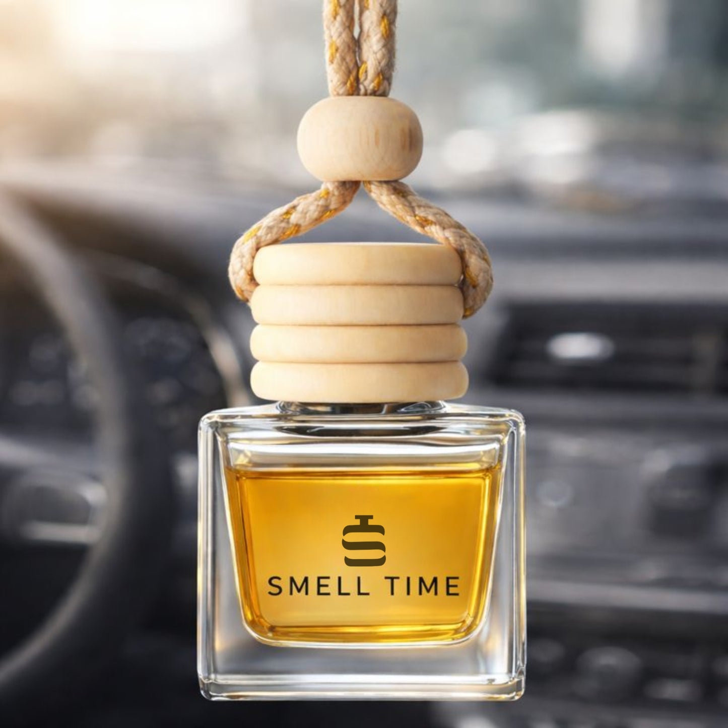 Car Air Freshener Linden Bloom 8ml | Luxury Scented Hanging Diffuser | Long-Lasting Car Perfume