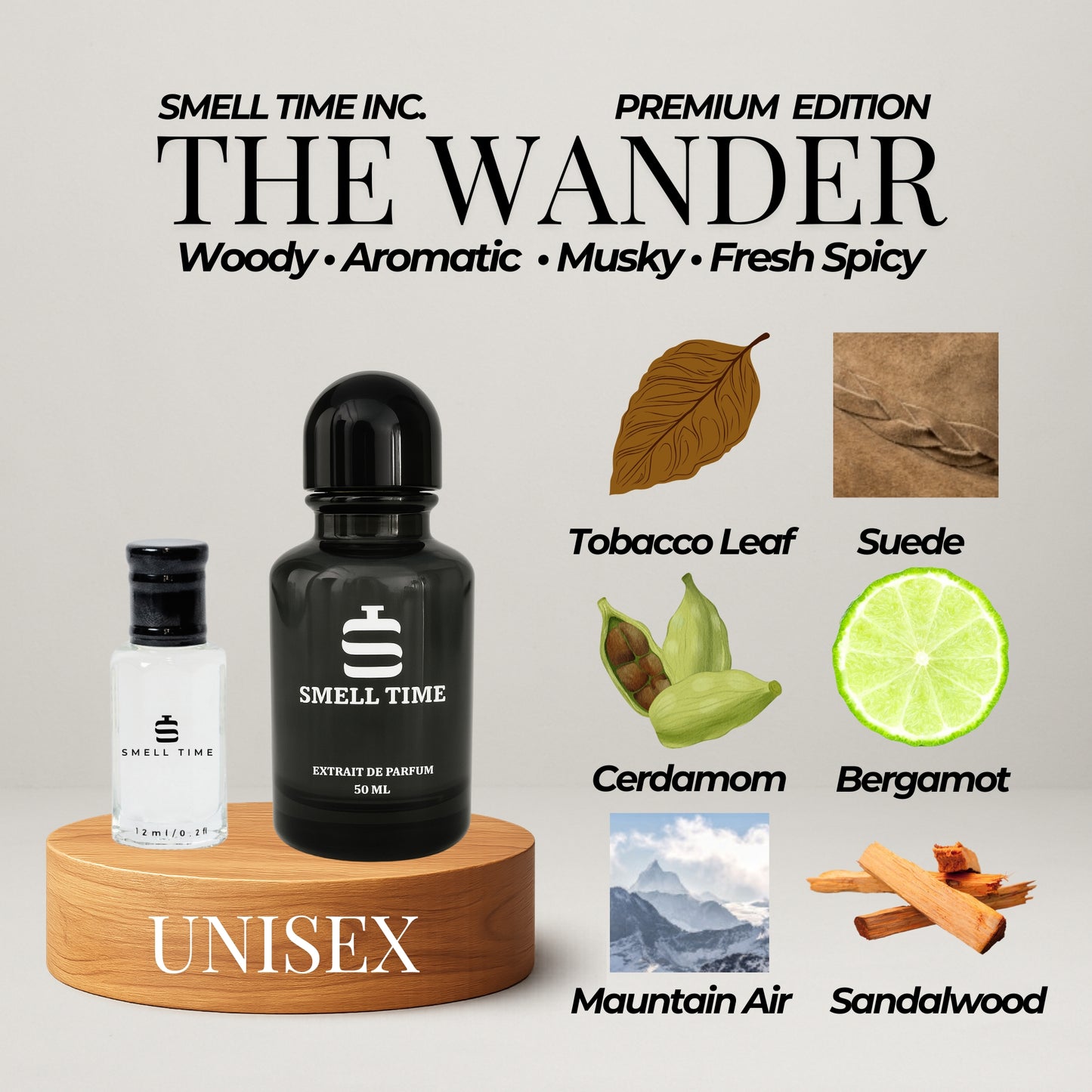 The Wander Extrait de Parfum – Woody Tobacco Cologne