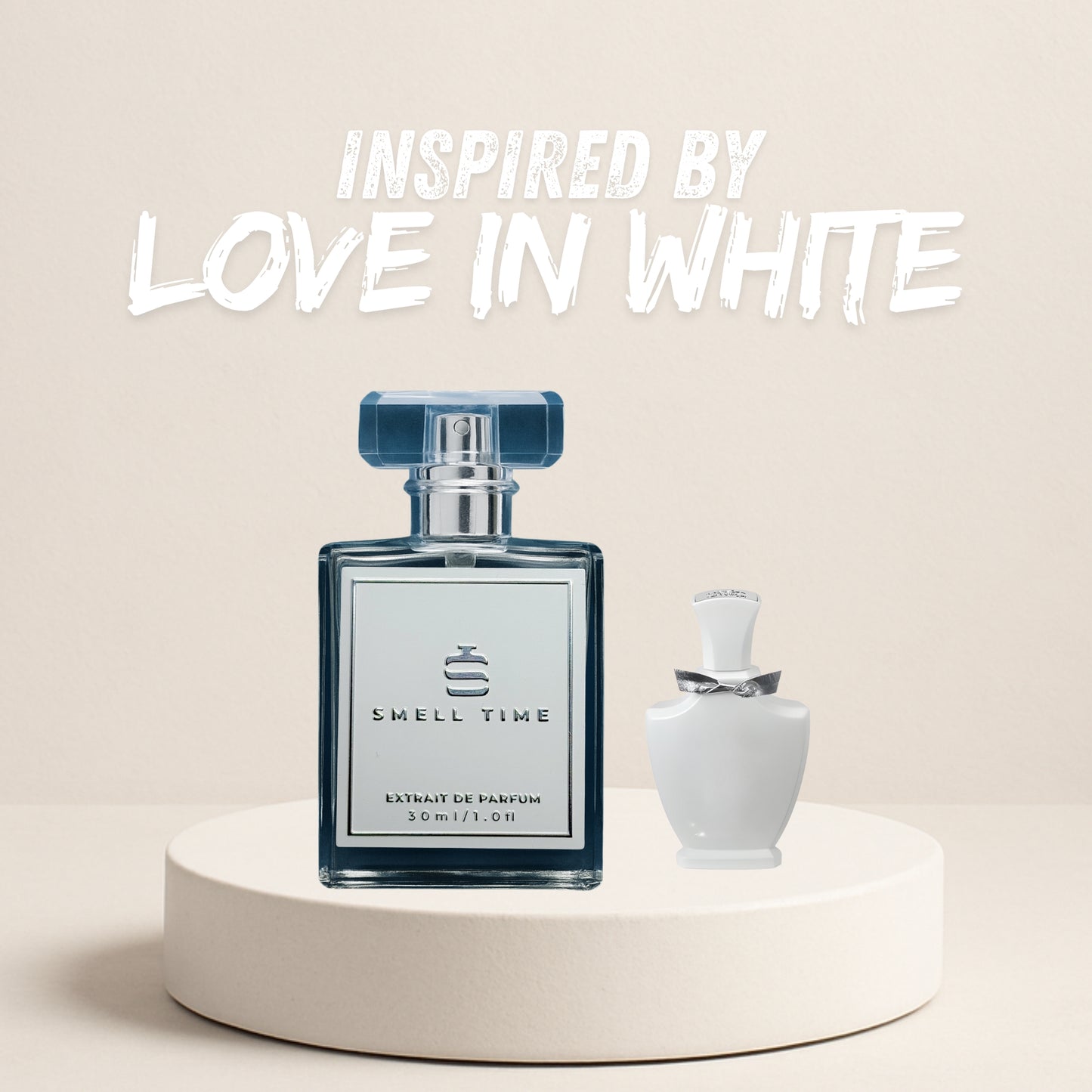 Love in White Inspired Fragrance | Floral, Citrus & Vanilla Blend | Smell Time USA