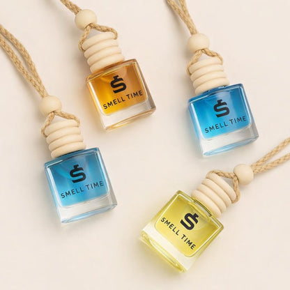 Car Air Freshener Linden Bloom 8ml | Luxury Scented Hanging Diffuser | Long-Lasting Car Perfume