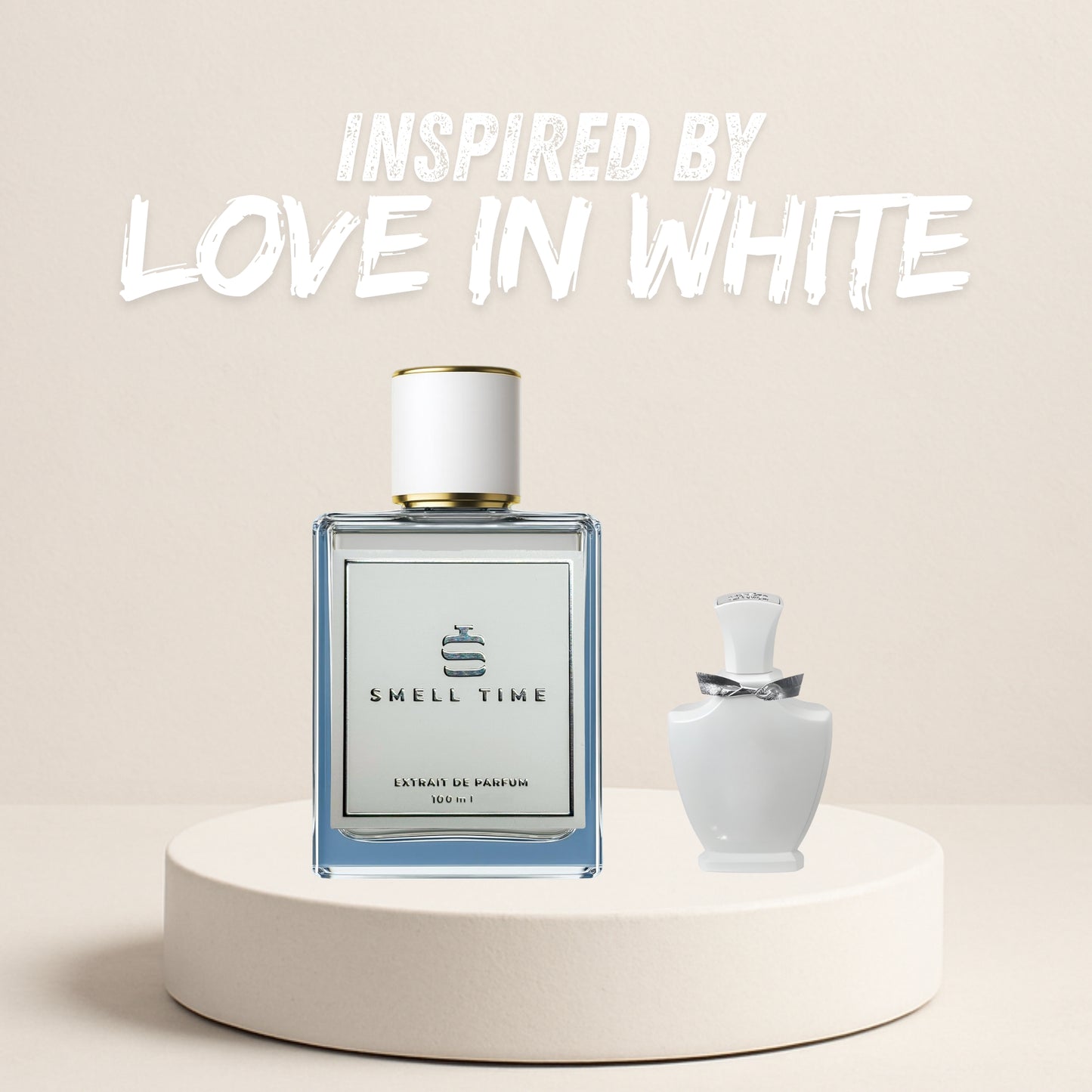 Love in White Inspired Fragrance | Floral, Citrus & Vanilla Blend | Smell Time USA