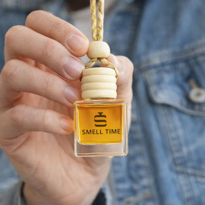 Car Air Freshener Linden Bloom 8ml | Luxury Scented Hanging Diffuser | Long-Lasting Car Perfume