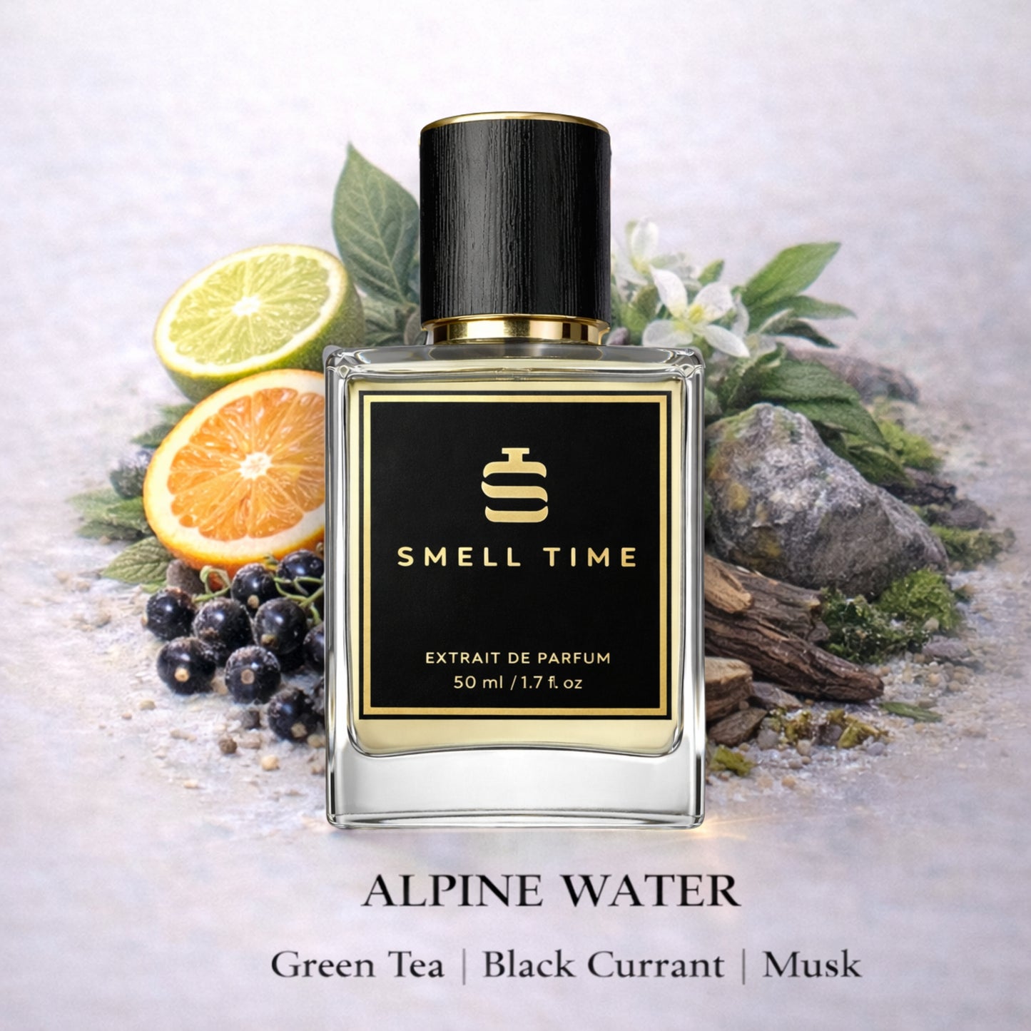 Alpine Water – Fresh Clean Mountain Air Extrait de Parfum for Men | Crisp, Bright & Long-Lasting Scent