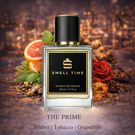 The Prime – Warm Spicy Amber Extrait de Parfum for Men | Masculine, Elegant & Long-Lasting Scent
