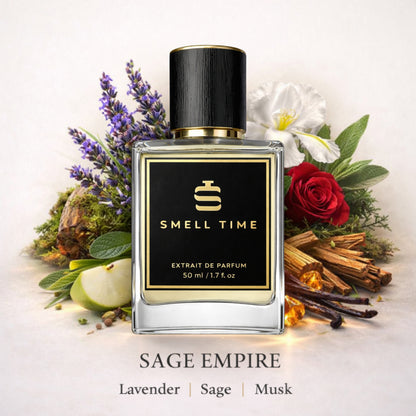 SAGE EMPIRE – Woody Aromatic Extrait de Parfum for Men