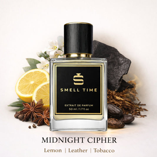 Midnight Cipher – Seductive Amber & Tonka Extrait de Parfum | Long-Lasting Men’s Fragrance