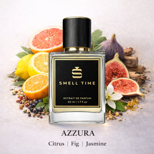 Azzura – Fresh Citrus Marine Extrait de Parfum | Bright & Long-Lasting Mediterranean Scent
