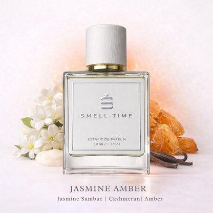 Jasmine Amber – Floral Amber Extrait de Parfum For Her
