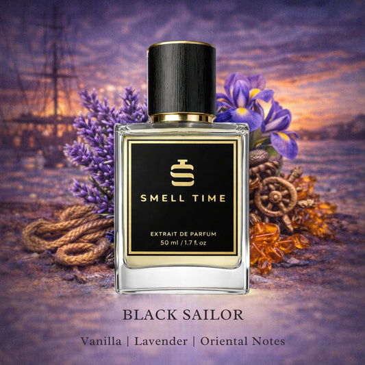 Black Sailor – Warm Spicy Vanilla Extrait de Parfum for Men | Bold, Elegant & Long-Lasting Scent