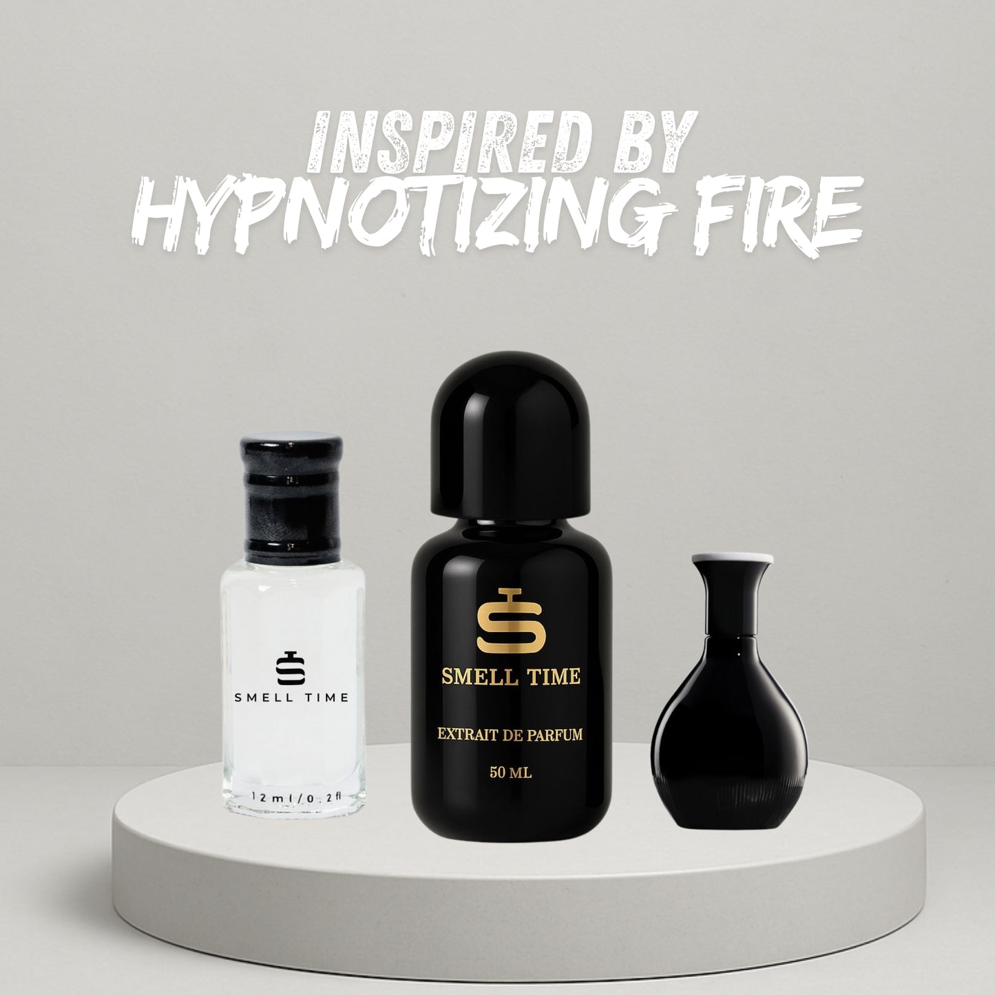 Hypnotizing Fire Inspired Fragrance | Vanilla, Patchouli, and Rose | Long-Lasting and Handmade | Smell Time USA