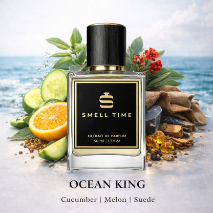 Ocean King – Fresh Aquatic Blue Extrait de Parfum For Him