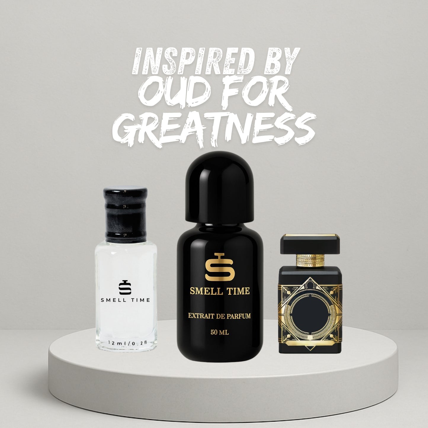 Oud for Greatness Inspired Fragrance | Spicy, Oud & Musky Blend | Smell Time USA