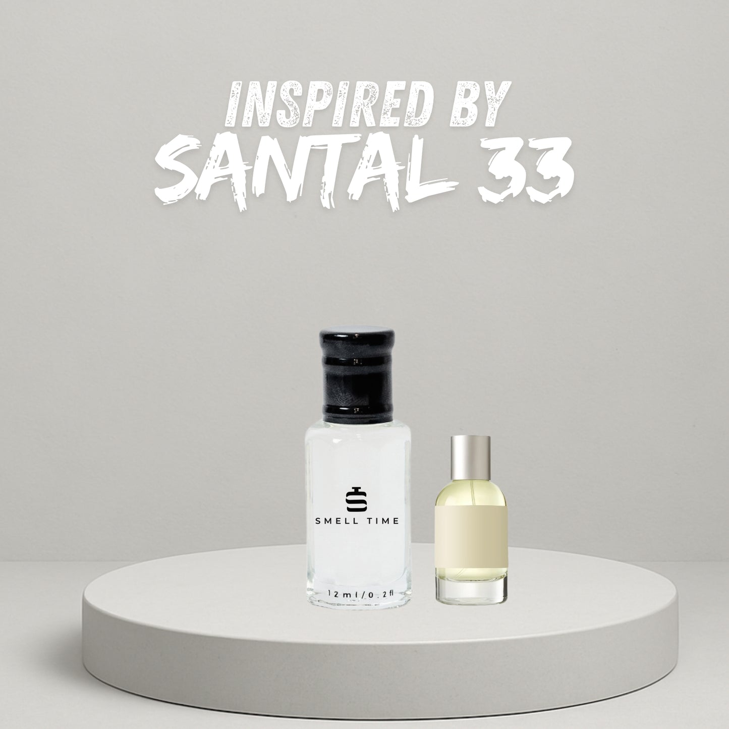 Santal 33 Inspired Perfume | Creamy Sandalwood, Musk & Amber | Long-Lasting Handmade Extrait de Parfum  Perfume Oil | Smell Time USA