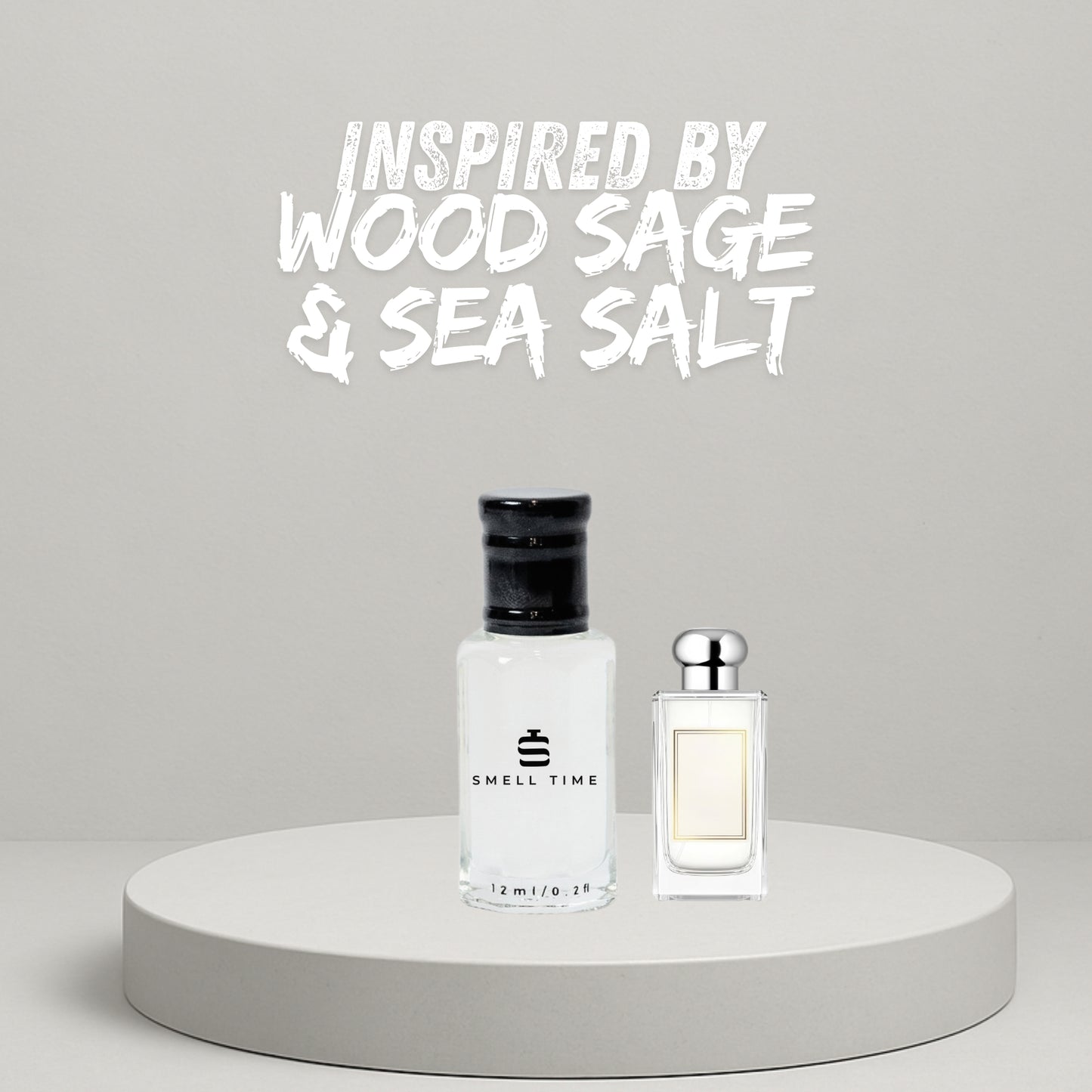 Wood Sage Sea Salt Inspired Fragrance | Aromatic, Fresh Salty | Long-Lasting & Handmade | Smell Time USA