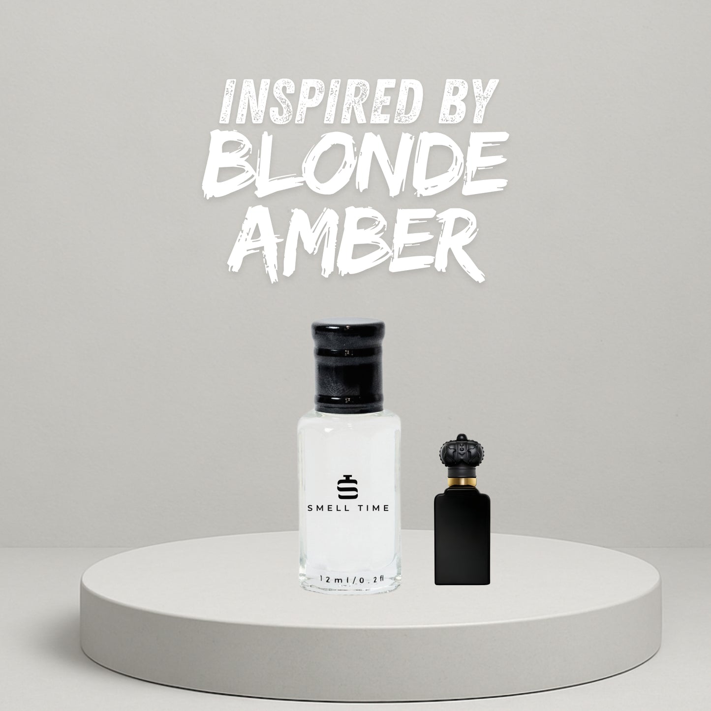 Blonde Amber Inspired Fragrance | Warm & Spicy Amber Blend | Smell Time USA