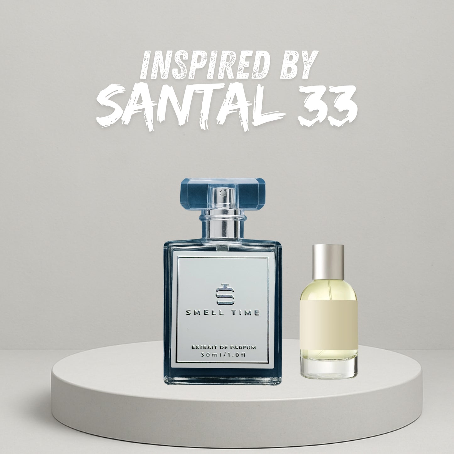 Santal 33 Inspired Perfume | Creamy Sandalwood, Musk & Amber | Long-Lasting Handmade Extrait de Parfum  Perfume Oil | Smell Time USA