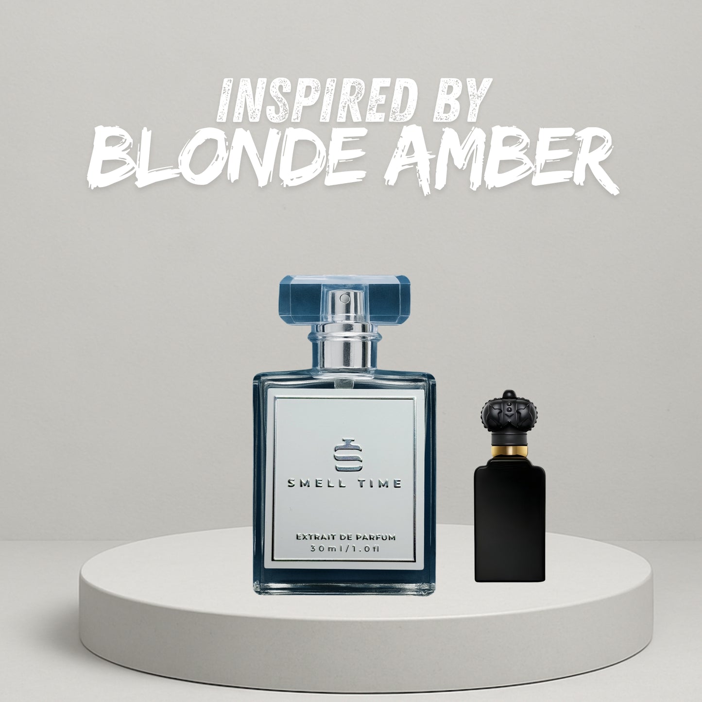 Blonde Amber Inspired Fragrance | Warm & Spicy Amber Blend | Smell Time USA