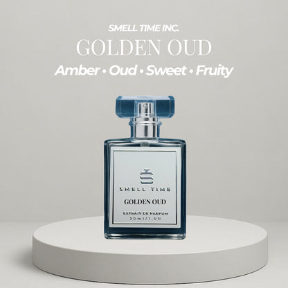 Golden Oud – Sweet Amber Oud Extrait de Parfum | Rich, Fruity & Long-Lasting Unisex Scent