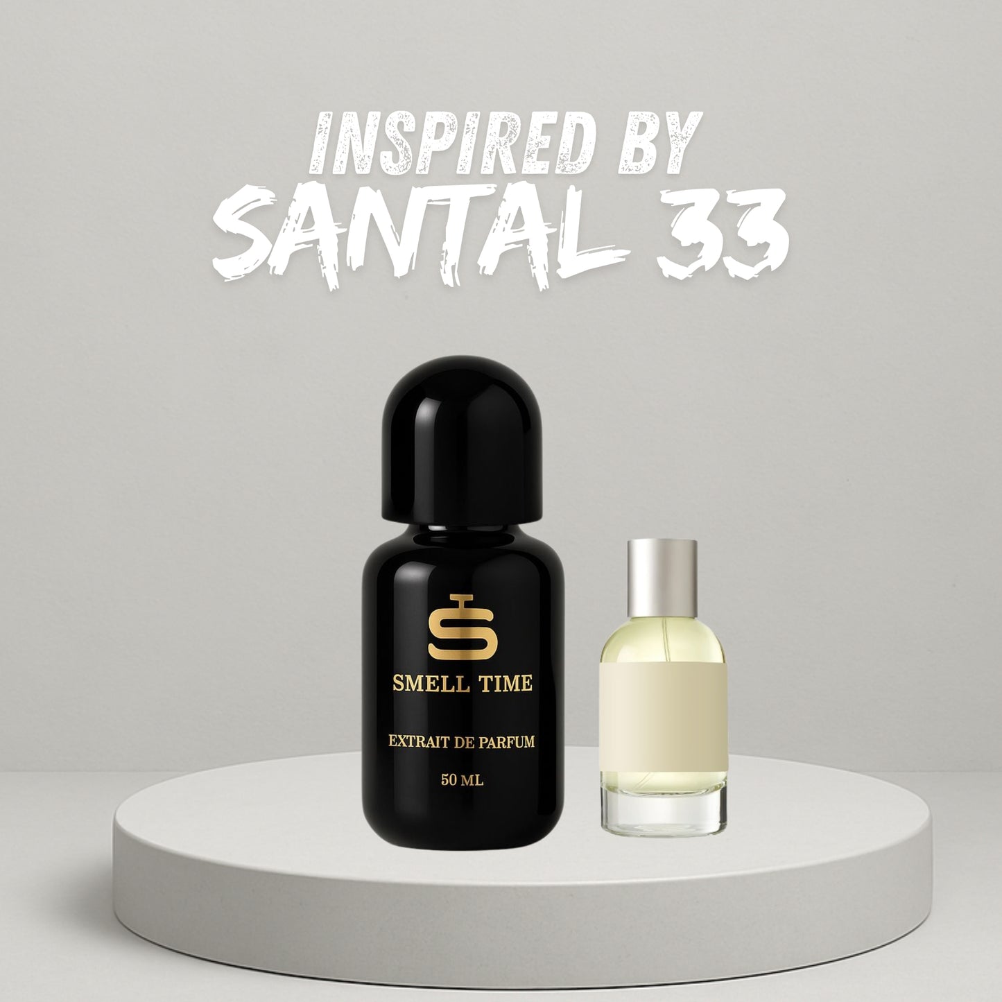 Santal 33 Inspired Perfume | Creamy Sandalwood, Musk & Amber | Long-Lasting Handmade Extrait de Parfum  Perfume Oil | Smell Time USA