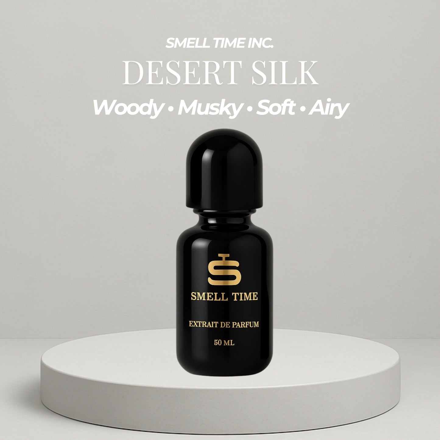 Desert Silk – Soft Woody Musky Extrait de Parfum | Airy, Clean & Long-Lasting Unisex Scent