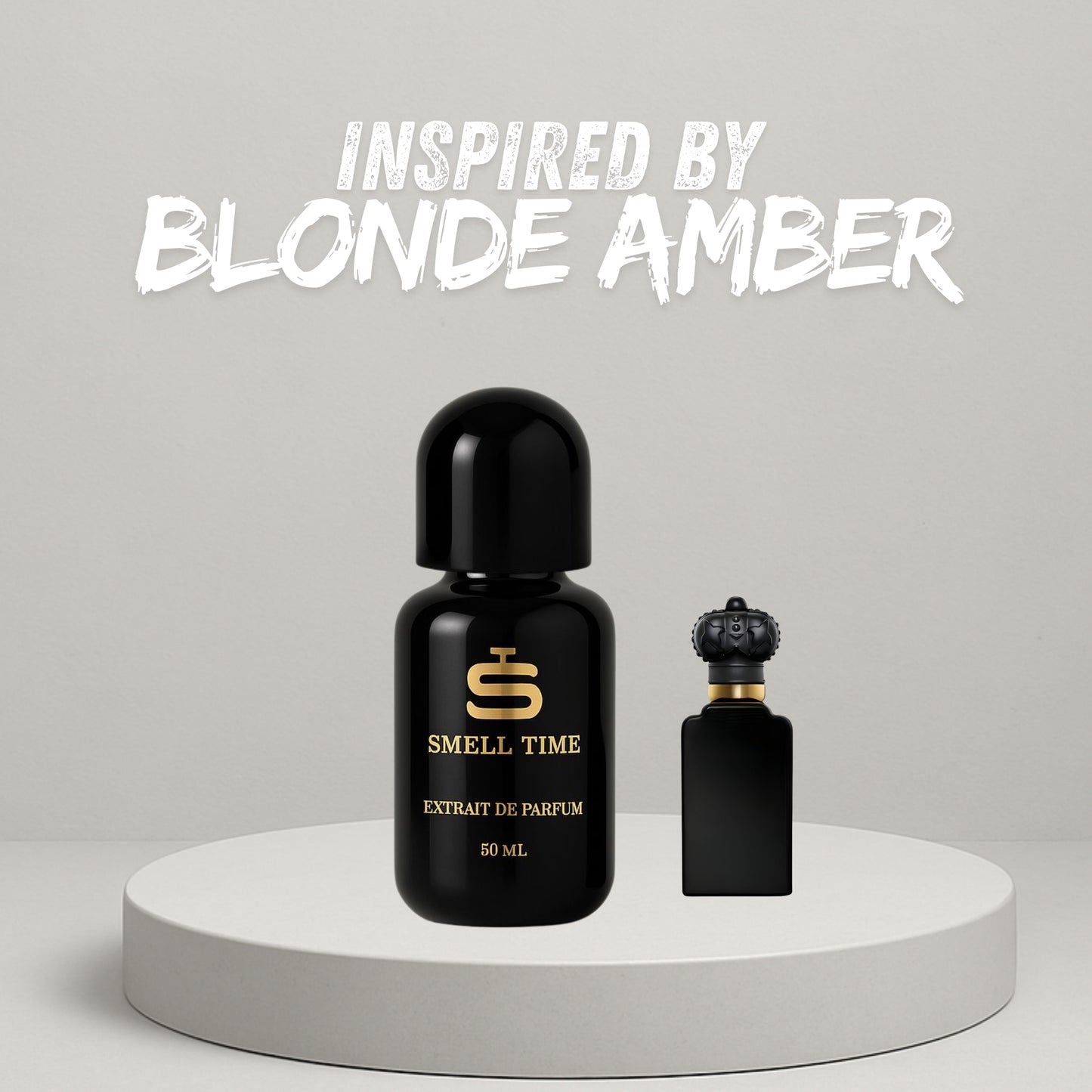 Blonde Amber Inspired Fragrance | Warm & Spicy Amber Blend | Smell Time USA
