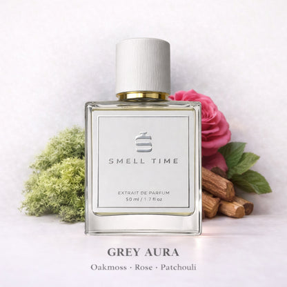 Grey Aura – Modern Floral Musk Extrait de Parfum For Her