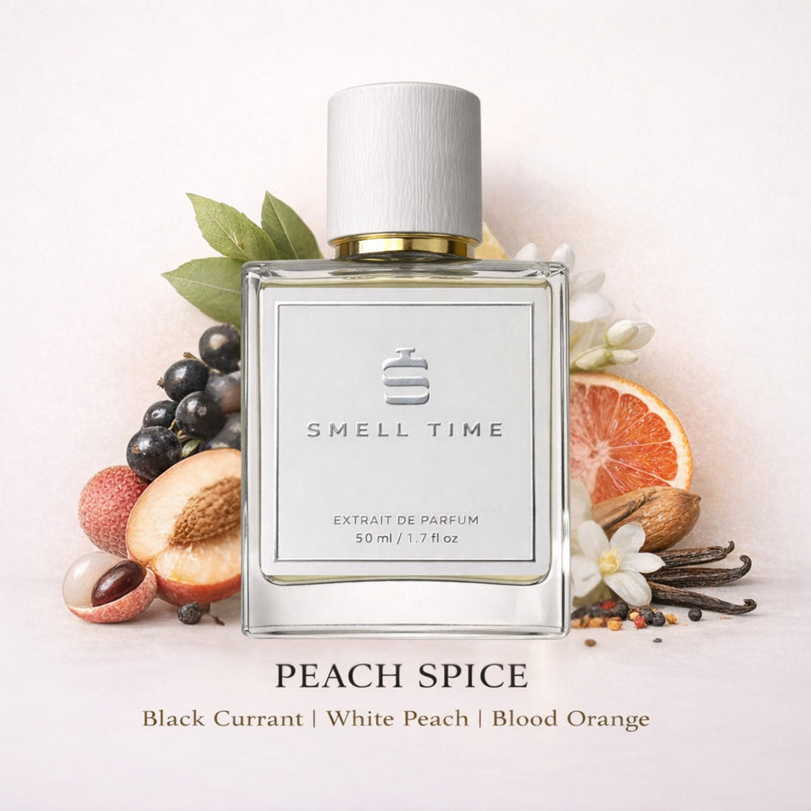 Peach Spice – Fruity Spicy Vanilla Extrait de Parfum | Warm, Sweet & Long-Lasting Unisex Scent