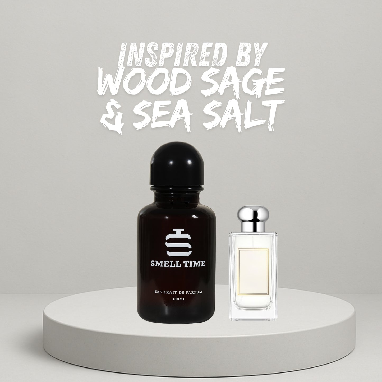 Wood Sage Sea Salt Inspired Fragrance | Aromatic, Fresh Salty | Long-Lasting & Handmade | Smell Time USA