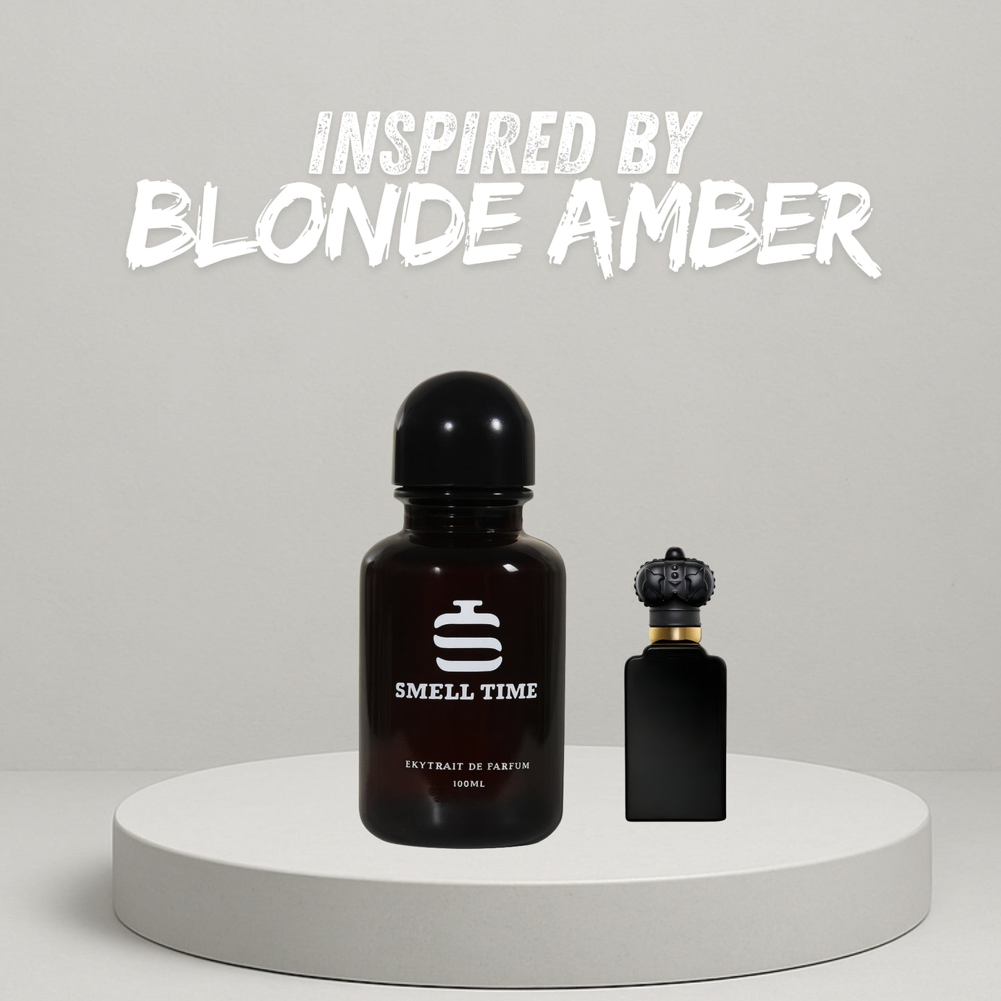 Blonde Amber Inspired Fragrance | Warm & Spicy Amber Blend | Smell Time USA
