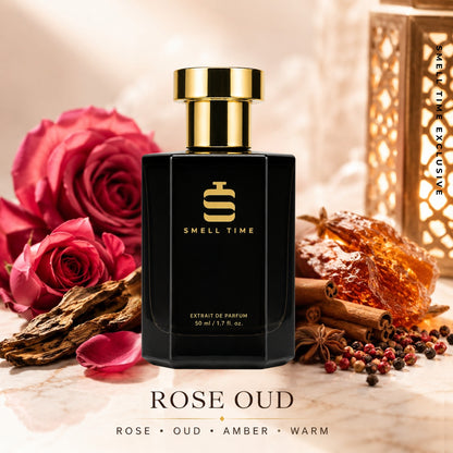Rose Oud – Amber Woody Extrait de Parfum Unisex