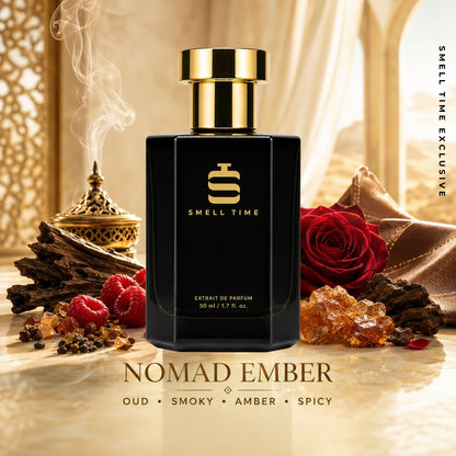Nomad Ember – Intense Smoky Oud Amber Extrait de Parfum Unisex