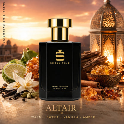 Altair – Warm Vanilla Amber Extrait de Parfum for Men