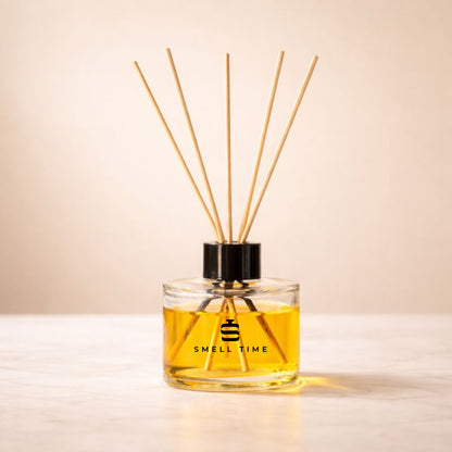 Reed Diffuser for Home & Office – Long Lasting, Alcohol-Free | Smell Time